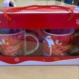Festive Christmas Mugs Set